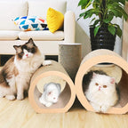 3-in-1 Reversible Cat Scratching Lounge - Cardboard Scratcher