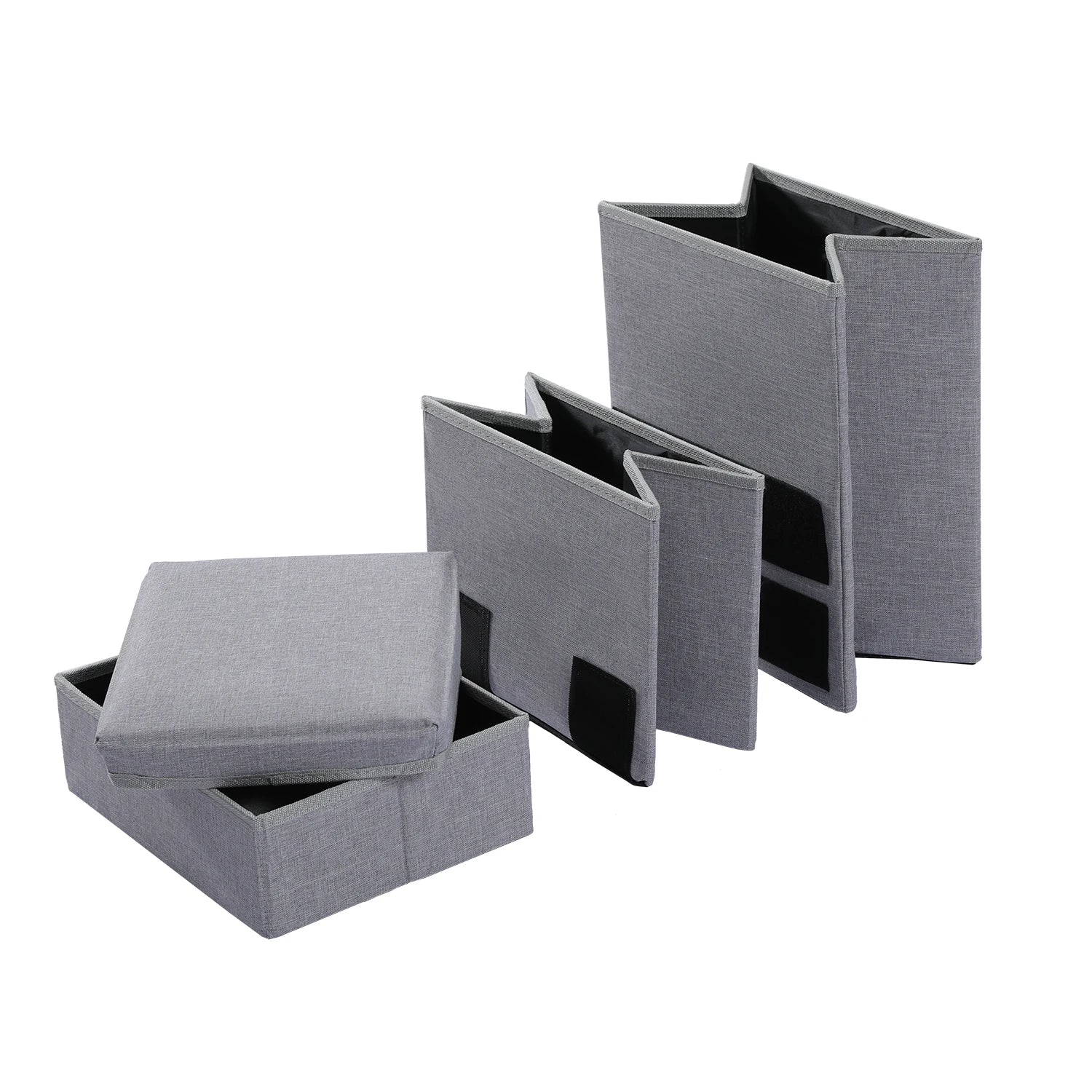 3-Tier Foldable Pet Stairs with Storage - Non-Slip Steps for Small Dogs and Cats