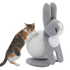 Bunny Cat Scratching Post - Large Paper Rope Ball Tower