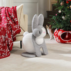 Bunny Cat Scratching Post - Large Paper Rope Ball Tower