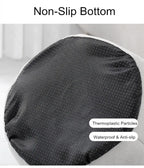 Cat Ears Hooded Pet Bed - Warm Plush Cave for Small to Large Cats