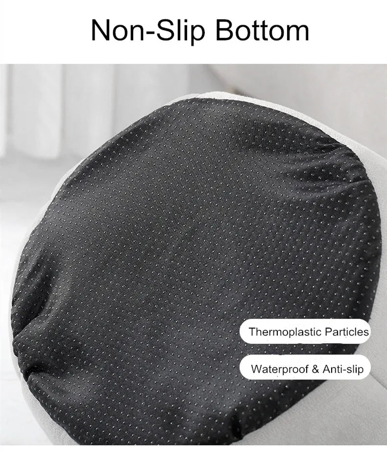 Cat Ears Hooded Pet Bed - Warm Plush Cave for Small to Large Cats