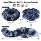 Plush Cat Tunnel Bed - 2-in-1 Play and Sleep Design