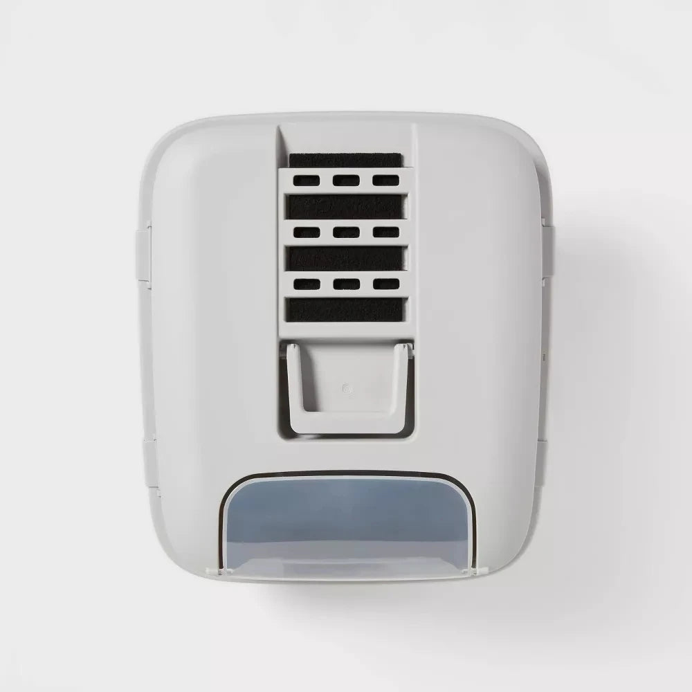 Large Enclosed Cat Litter Box with Front Entry Door - BPA Free