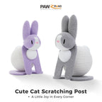 Bunny Cat Scratching Post - Large Paper Rope Ball Tower
