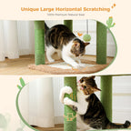 42 inch Cactus Cat Tree Tower with Sisal Posts, Hammock and Large Condo